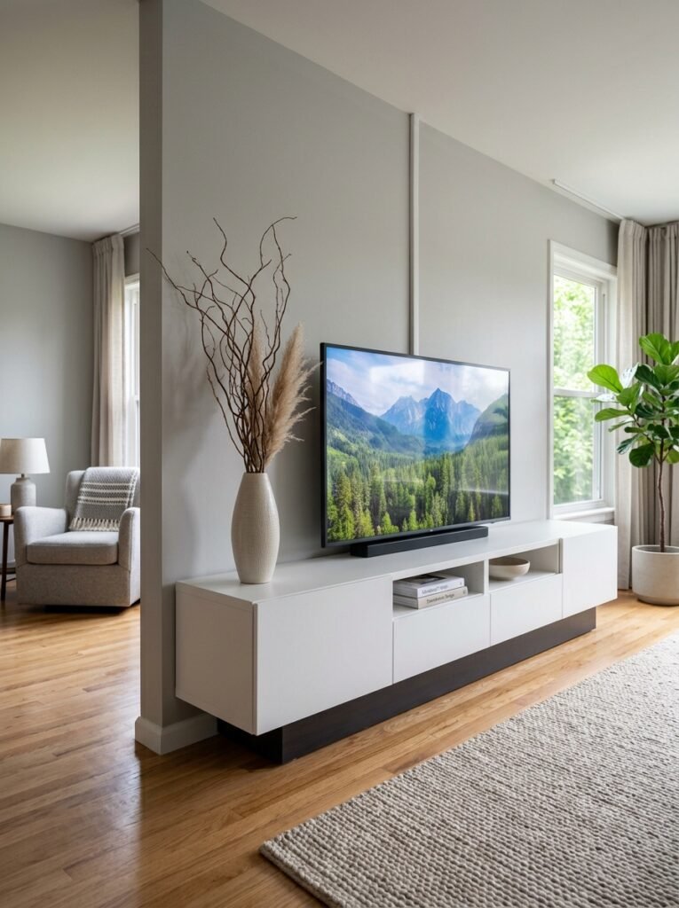 10 No-Drill Modern Living Room Decor Ideas for First-Time Renters