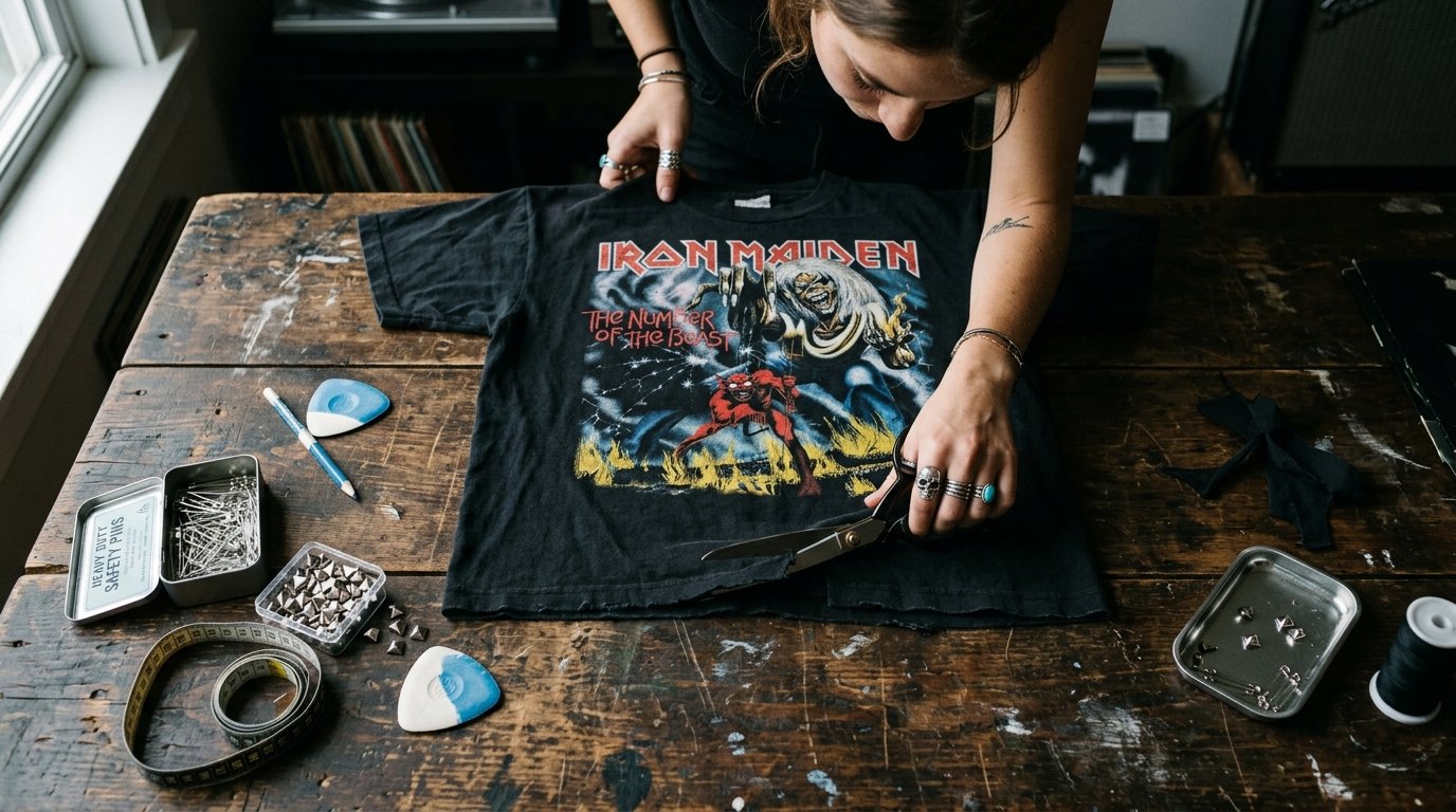 Grunge & Punk DIY Clothes: A Beginner’s Guide to the Aesthetic