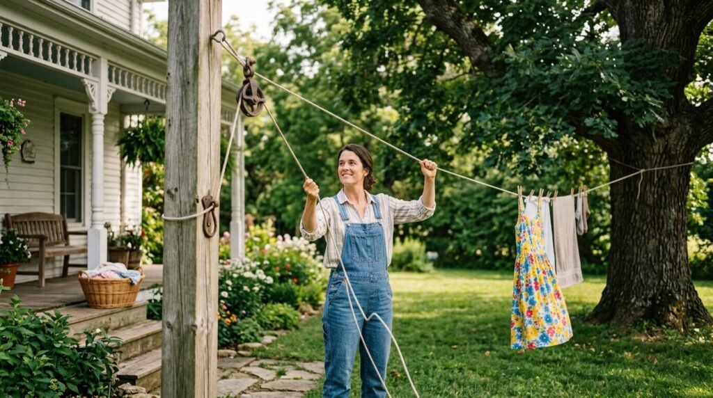 DIY Clothesline Setups: Indoor, Outdoor, and Portable Options