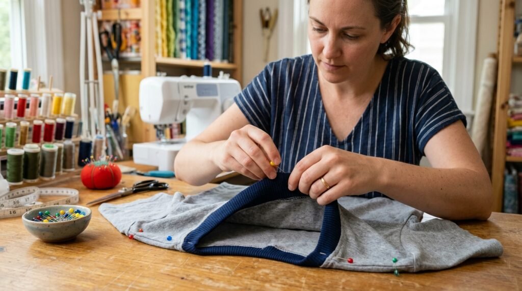 How to Sew a Basic T-Shirt: Free Pattern & Step-by-Step Tutorial