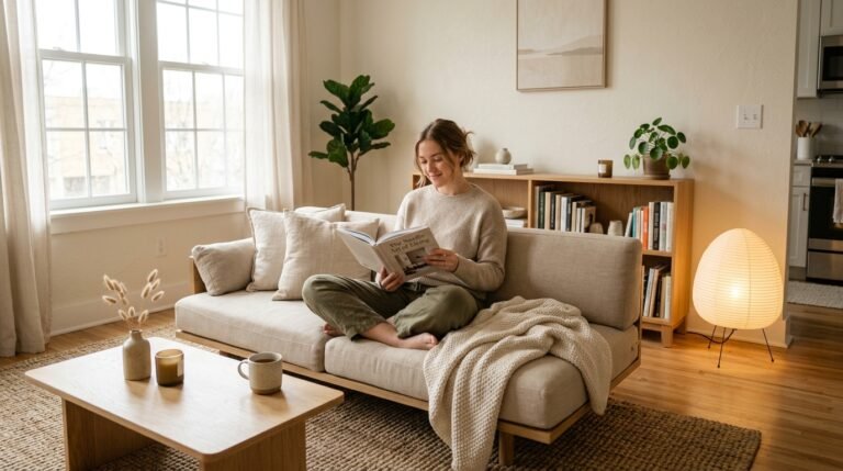 9 Japandi Living Room Ideas for Renters Who Want Calm Without Spending Much