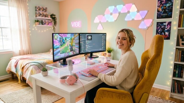 10 Dopamine Decor Gaming Room Ideas for Teens and Young Adults