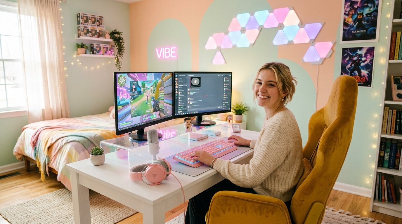 10 Dopamine Decor Gaming Room Ideas for Teens and Young Adults