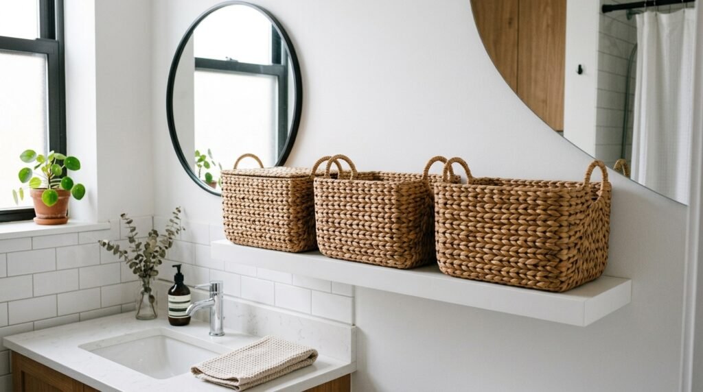Small Bathroom Storage: 12 Decor Solutions for Under 40 Square Feet