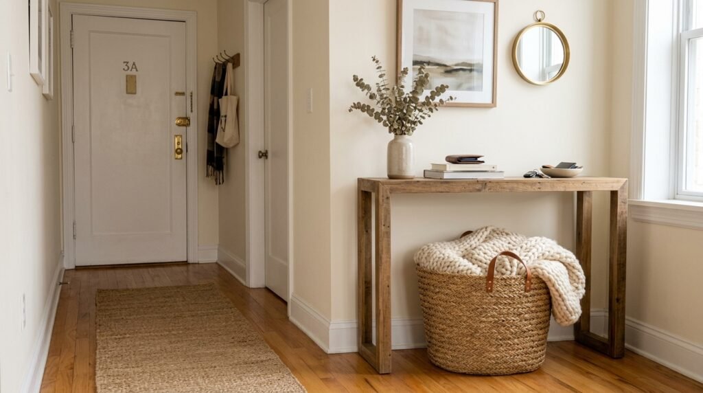 Minimalist Winter Holiday Decor for Small Apartments