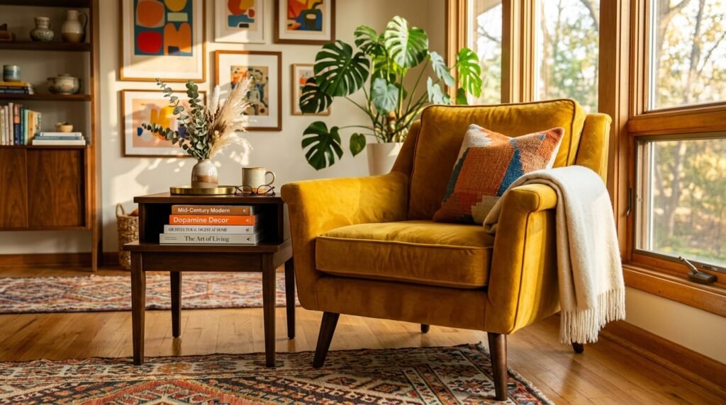8 Dopamine Decor Ideas for Empty Nesters Wanting a “Grown Up” Colorful Home