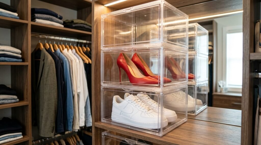 10 Wardrobe Organization Ideas for IKEA Brimnes Wardrobe Owners