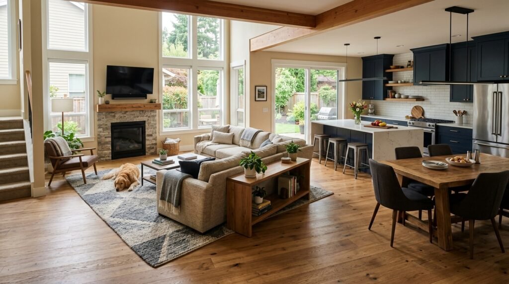 8 Kitchen Remodeling Tips for Homeowners Opening Up Their Kitchen to the Living Room