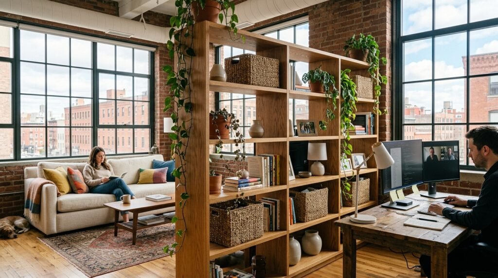 6 Bookshelf and Built-In Ideas for Remote Workers Who Need a Library Nook Office