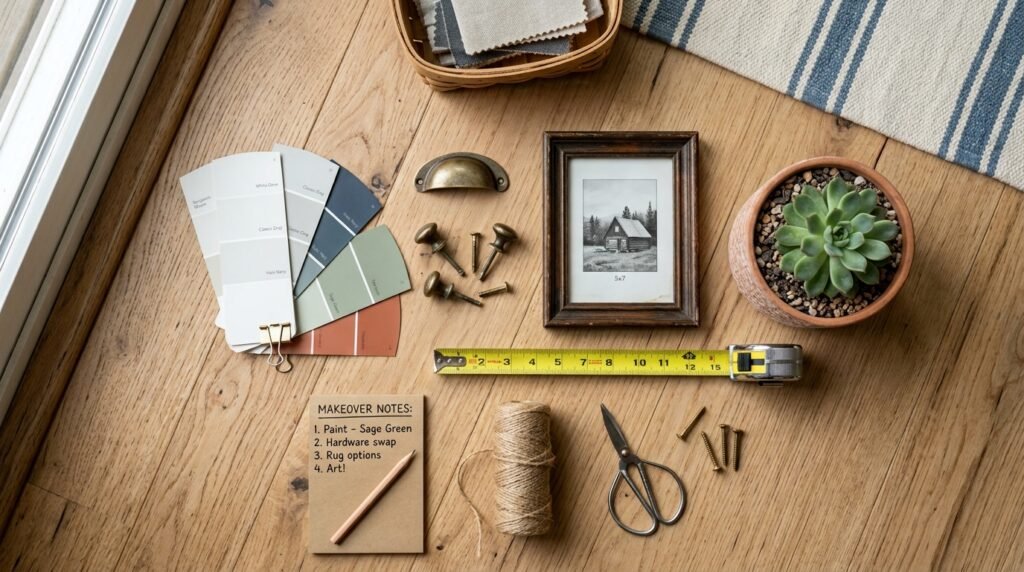 Full Living Room Makeover for Under $500: A Room-by-Room Breakdown