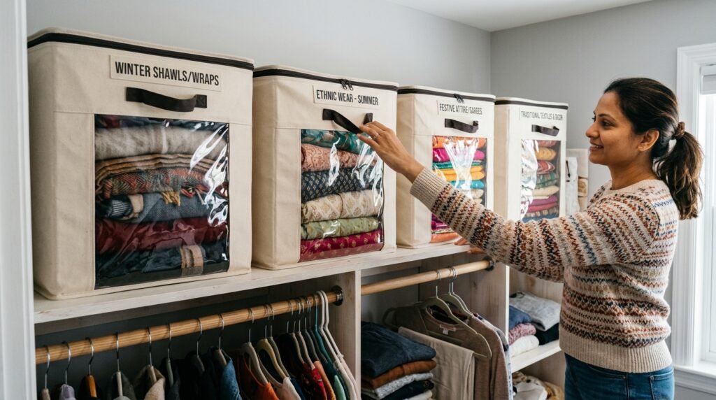 10 Wardrobe Organization Ideas for Indian Households With Traditional and Western Wear