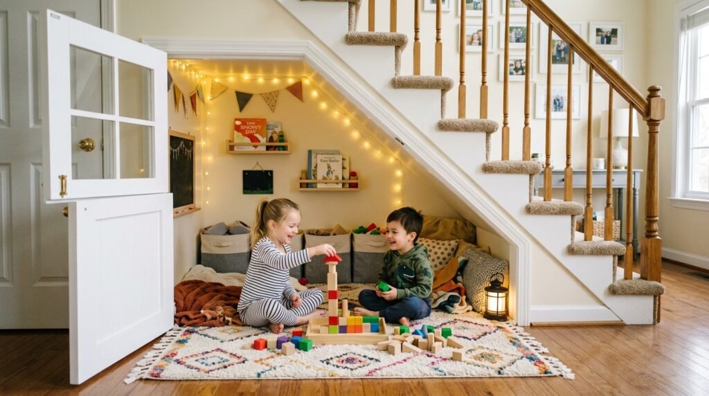 5 Under-Stairs Nook Ideas for Homeowners Who Never Use That Dead Space