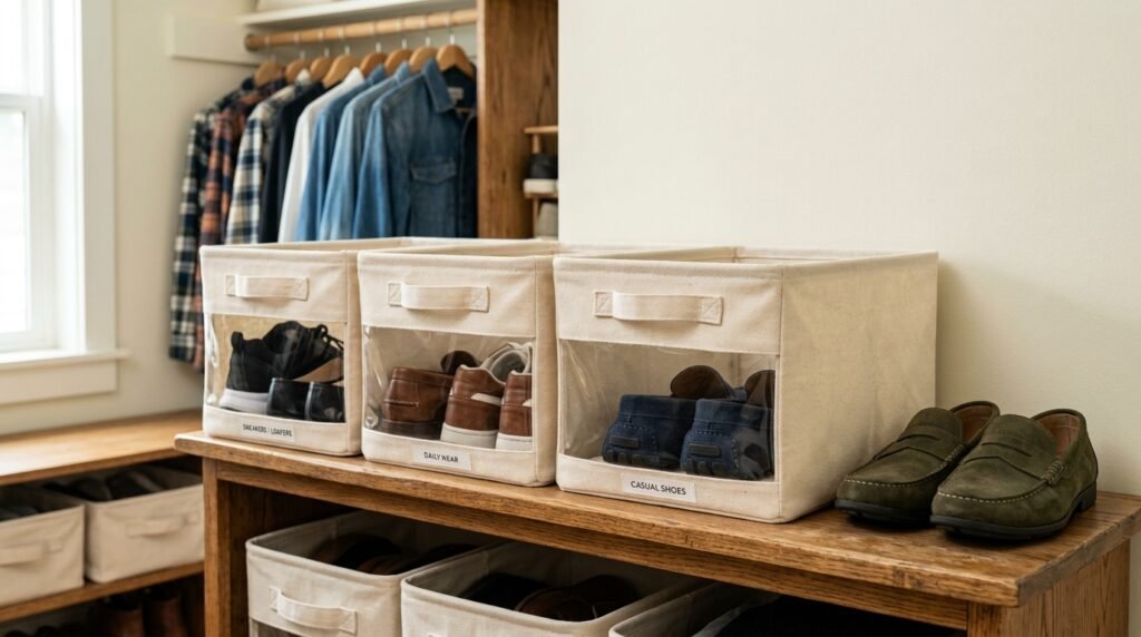 10 Wardrobe Organization Ideas for IKEA Brimnes Wardrobe Owners