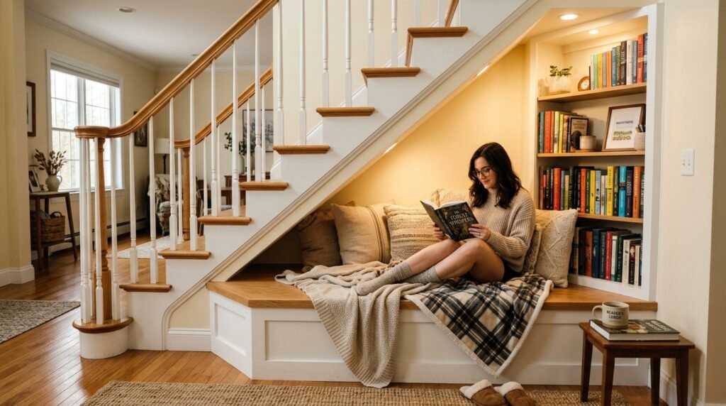 5 Under-Stairs Nook Ideas for Homeowners Who Never Use That Dead Space