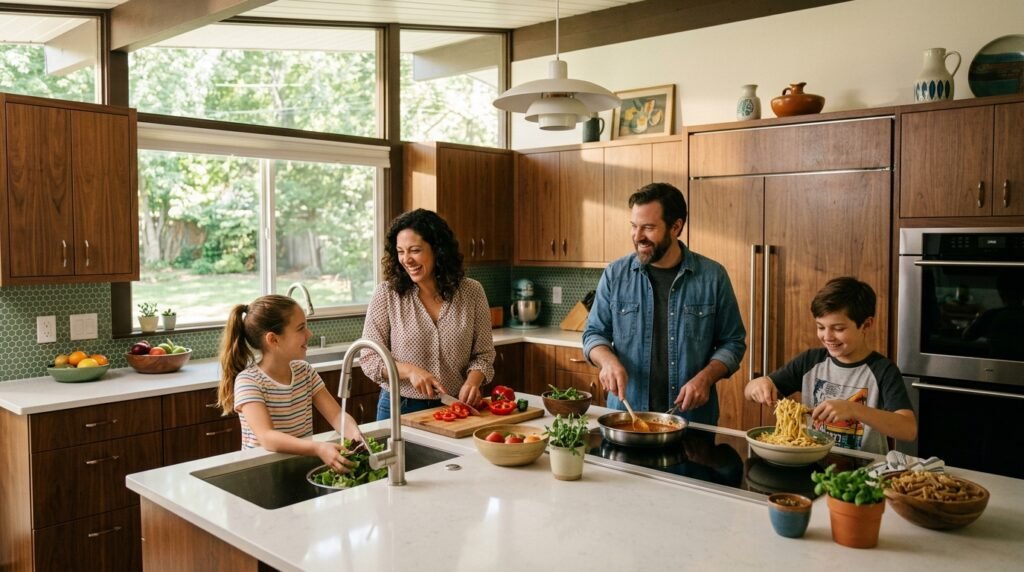 9 Mid-Century Modern Kitchen Remodeling Ideas for Retro-Style Homeowners