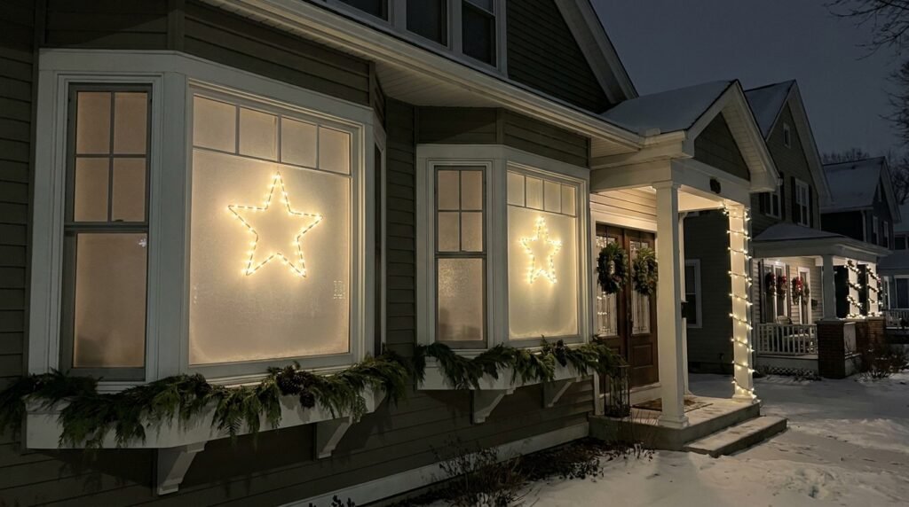 6 Outdoor Christmas Decor Ideas for Small Yards and Porches