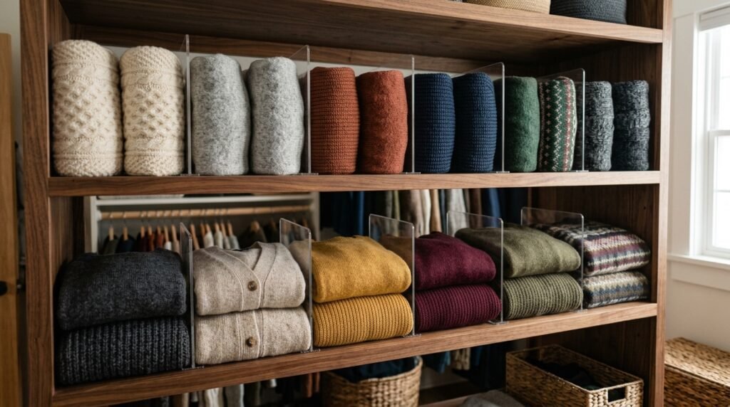 9 Wardrobe Organization Ideas by Clothing Category for Minimal Capsule Wardrobes