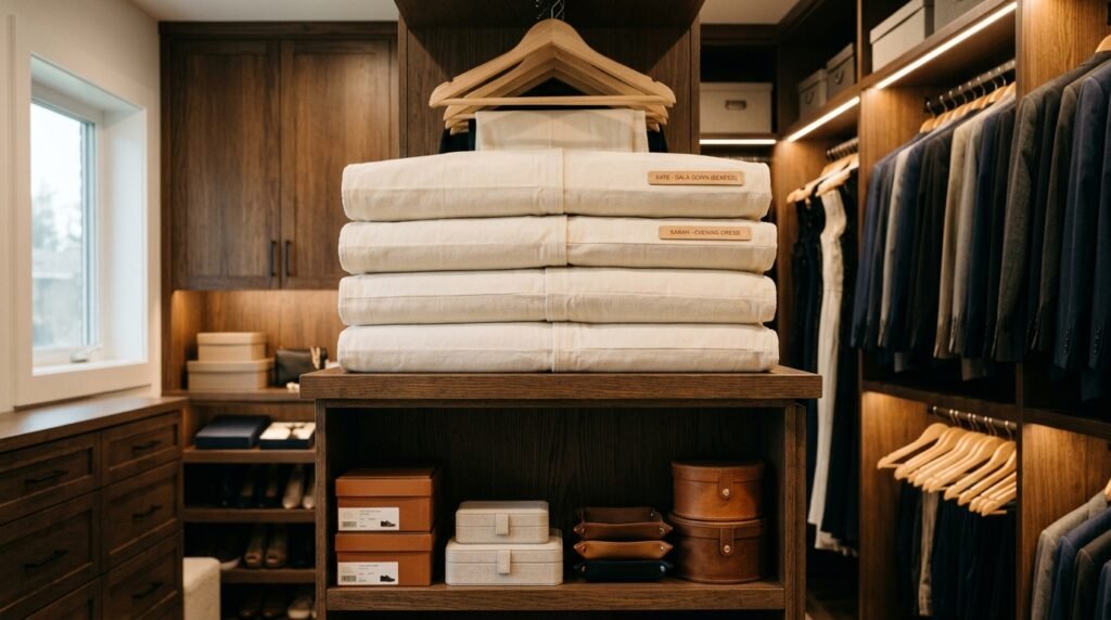 9 Wardrobe Organization Ideas by Clothing Category for Minimal Capsule Wardrobes