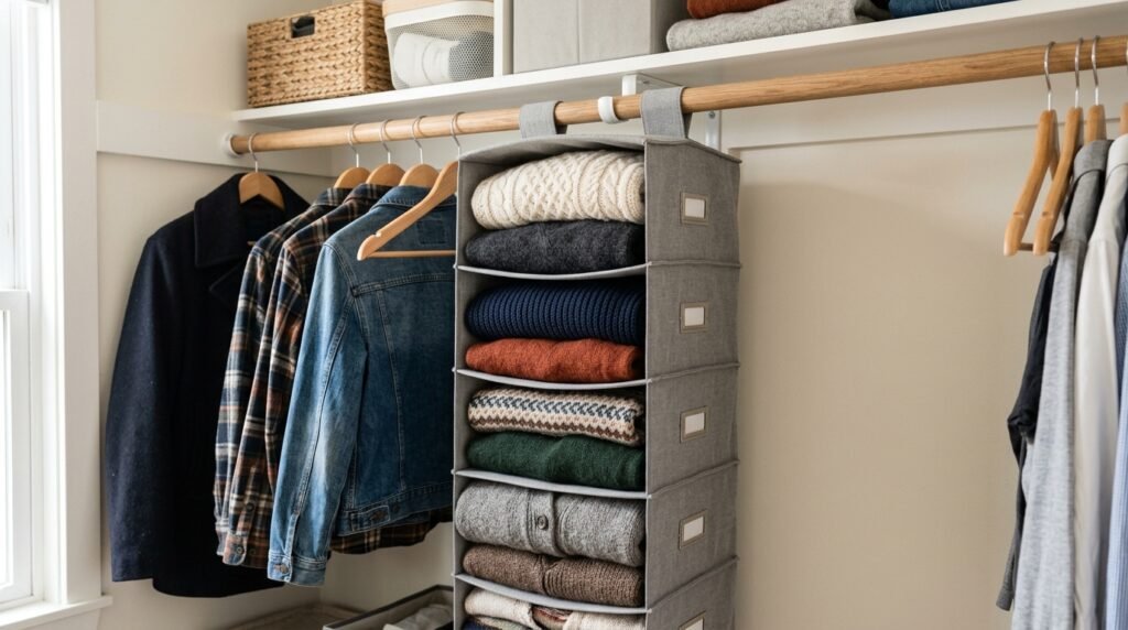 10 Wardrobe Organization Ideas for IKEA Brimnes Wardrobe Owners