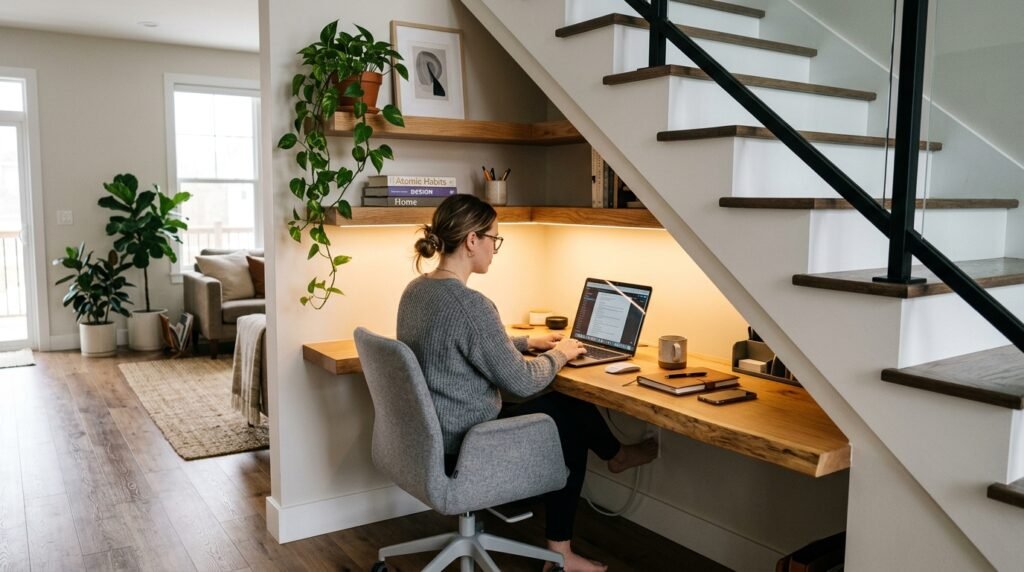 5 Under-Stairs Nook Ideas for Homeowners Who Never Use That Dead Space