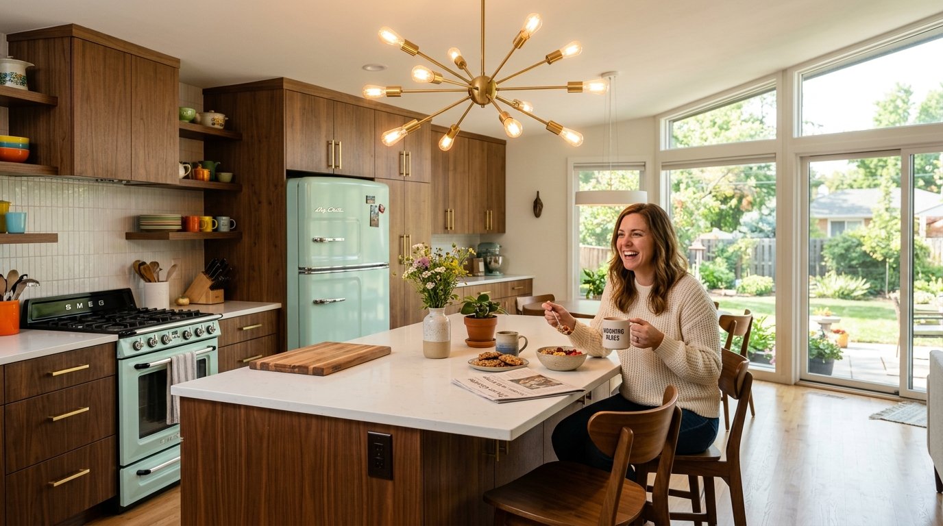 9 Mid-Century Modern Kitchen Remodeling Ideas for Retro-Style Homeowners