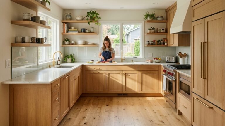 6 Kitchen Remodeling Ideas for U-Shaped Kitchens That Feel Boxed In