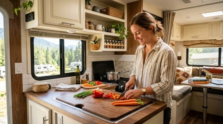 10 Kitchen Remodeling Ideas for RV Owners With Tiny Cooking Spaces