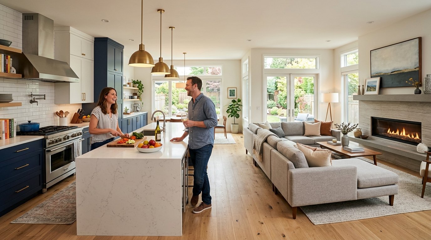 8 Kitchen Remodeling Tips for Homeowners Opening Up Their Kitchen to the Living Room