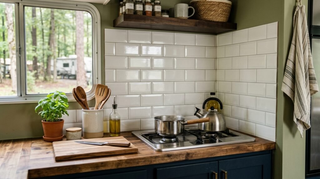 10 Kitchen Remodeling Ideas for RV Owners With Tiny Cooking Spaces