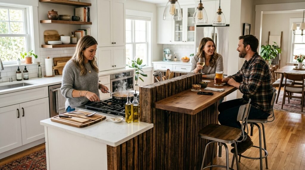 6 Kitchen Remodeling Ideas for U-Shaped Kitchens That Feel Boxed In