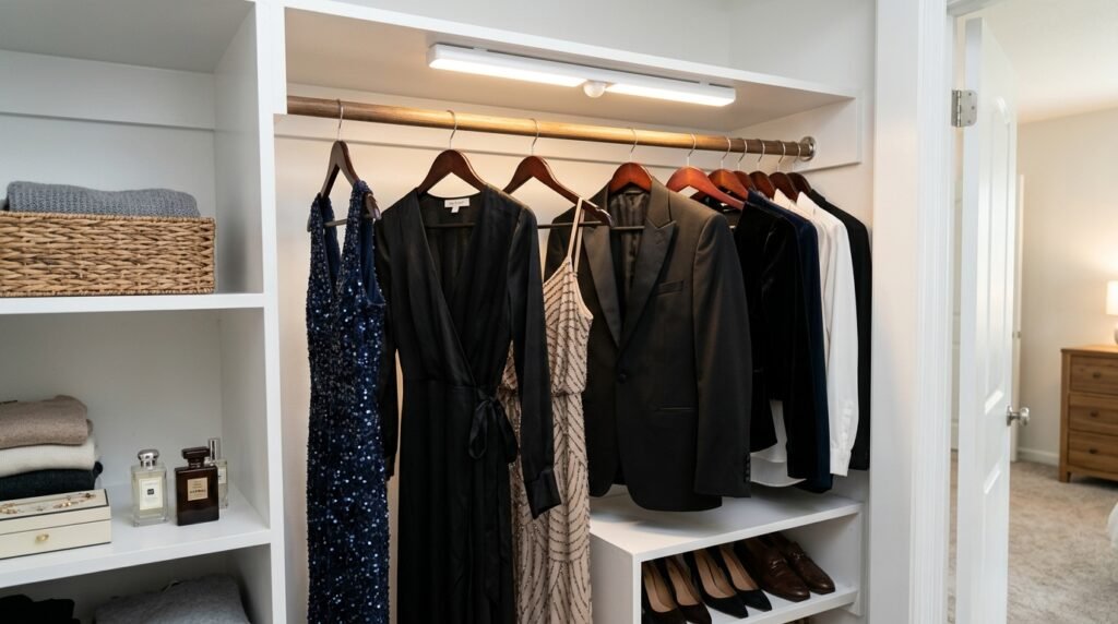 10 Wardrobe Organization Ideas for IKEA Brimnes Wardrobe Owners