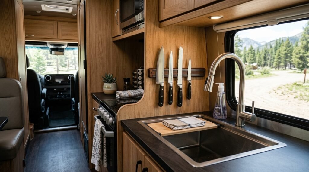 10 Kitchen Remodeling Ideas for RV Owners With Tiny Cooking Spaces