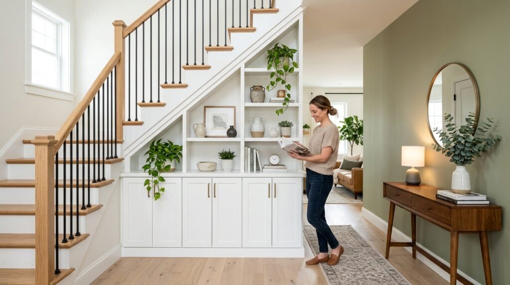 5 Under-Stairs Nook Ideas for Homeowners Who Never Use That Dead Space