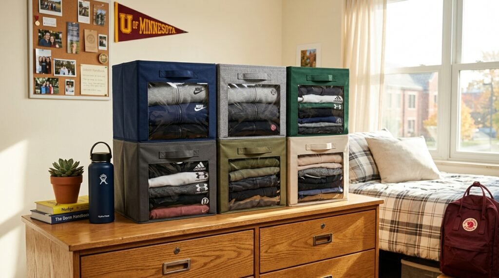 8 Wardrobe Organization Ideas for College Students Living in Dorm Rooms