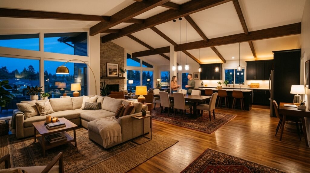 Open Floor Plan Decor: How to Zone a Room Without Walls