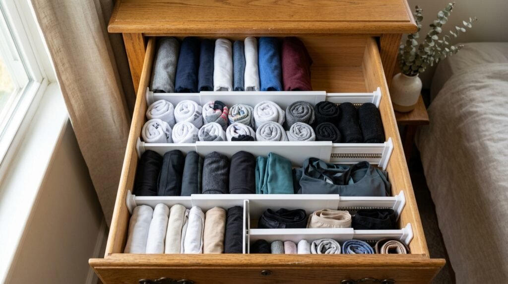 6 Wardrobe Organization Ideas for People Overwhelmed by a Messy, Cluttered Closet