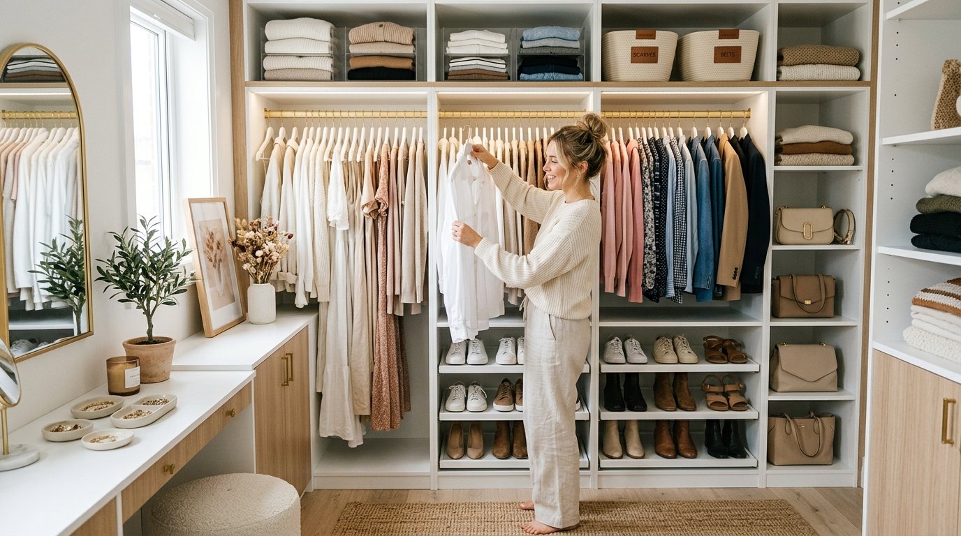 Wardrobe Organization Tips for Anyone Who Wants an Aesthetic, Instagram-Worthy Closet