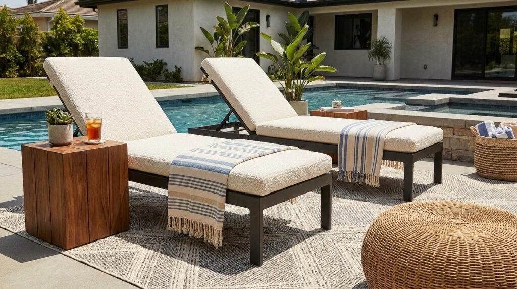 5 Outdoor Decor Ideas for Pool Areas and Poolside Entertaining