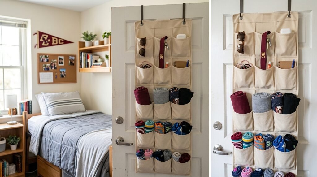 8 Wardrobe Organization Ideas for College Students Living in Dorm Rooms