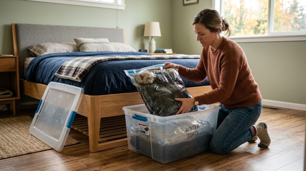 10 Wardrobe Organization Ideas for IKEA Brimnes Wardrobe Owners