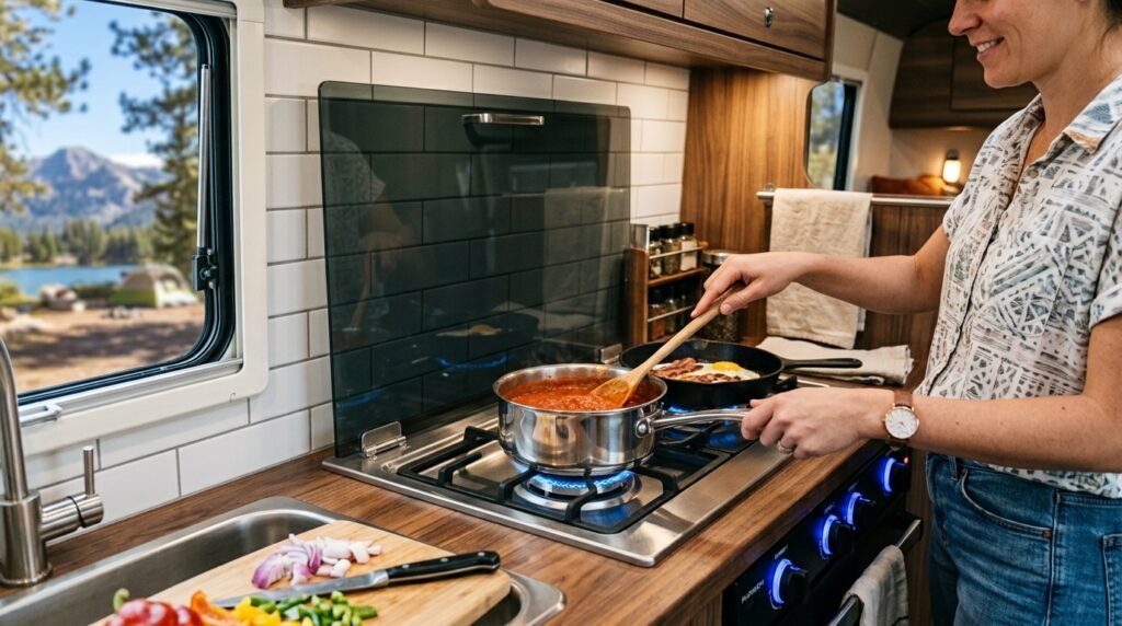 10 Kitchen Remodeling Ideas for RV Owners With Tiny Cooking Spaces