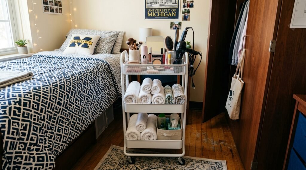 8 Wardrobe Organization Ideas for College Students Living in Dorm Rooms