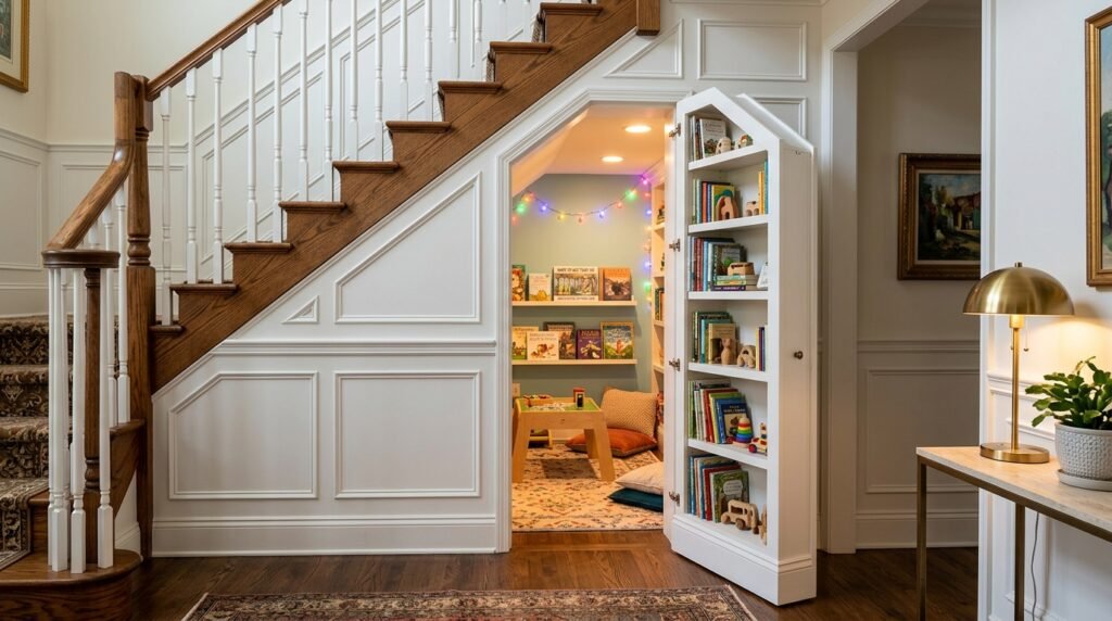 5 Under-Stairs Nook Ideas for Homeowners Who Never Use That Dead Space