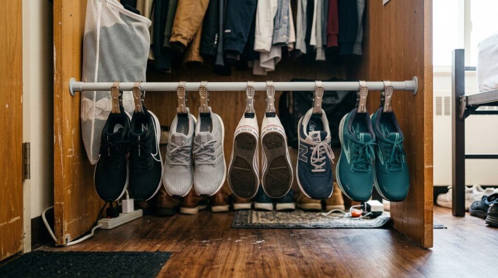 8 Wardrobe Organization Ideas for College Students Living in Dorm Rooms