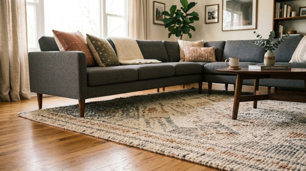 10 U-Shape Sofa Layouts for Living Rooms Under 12×14 Feet