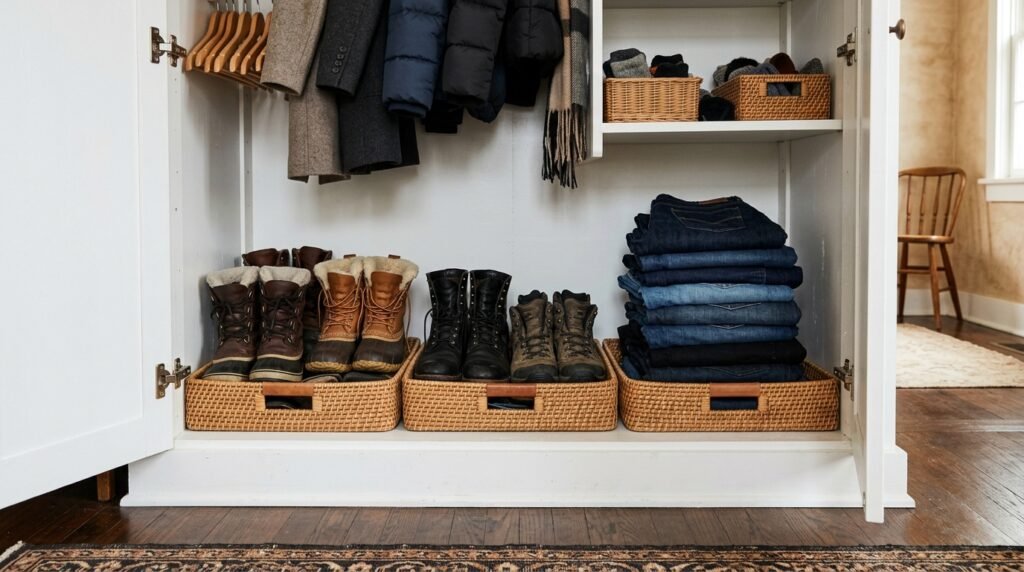 10 Wardrobe Organization Ideas for IKEA Brimnes Wardrobe Owners