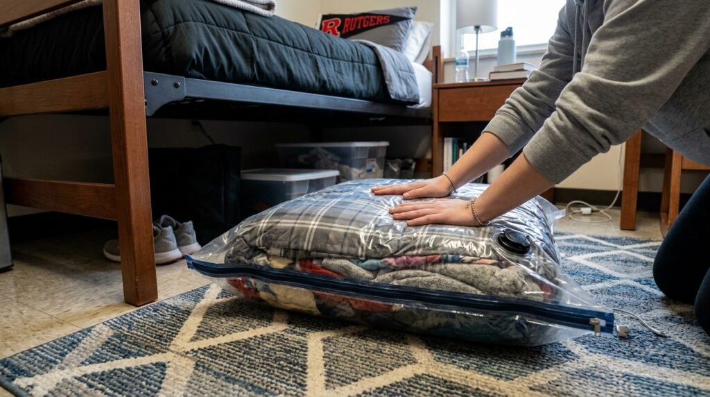 8 Wardrobe Organization Ideas for College Students Living in Dorm Rooms