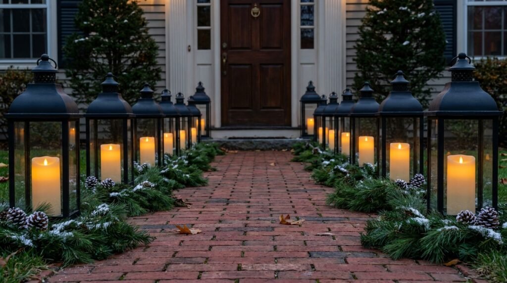 6 Outdoor Christmas Decor Ideas for Small Yards and Porches