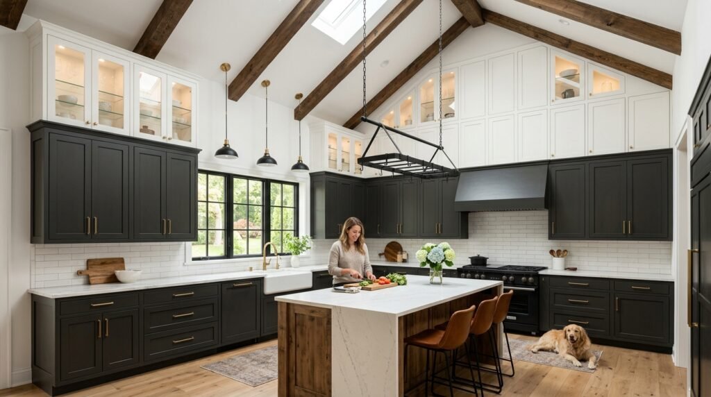 8 Kitchen Remodeling Ideas for Vaulted Ceiling Kitchens