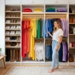 9 Wardrobe Organization Ideas Using Color-Coding for Visual Thinkers